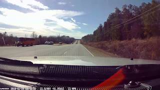 Distracted Driver Causes 3 car Collision