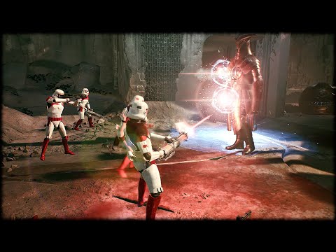 Star Wars: Jedi Fallen Order - Shock Troopers VS Tomb Guardians - NPC Wars