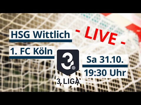 LIVE: HSG Wittlich - 1. FC Köln (3. Liga Frauen / Handball)