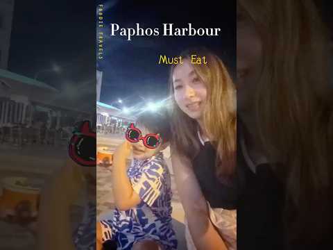 Must-Try at Paphos Harbour #seafood #travel