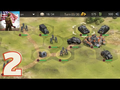 World War 2 Strategy Games - Gameplay Walkthrough Part 2 (Android, iOS) - YouTube