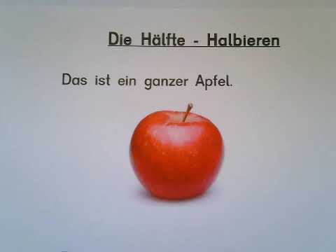 Halbieren -  Die Hälfte bis 10