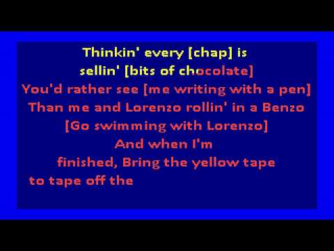 Adam Buxton / NWA  - Help the Police (karaoke)