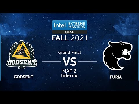 CSGO - FURIA vs. GODSENT [Inferno] Map 2 - IEM Fall 2021 - Grand Final - NA