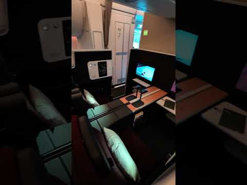 SWISS new business class cabin 🇨🇭