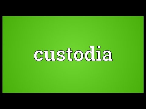 Custodia Meaning