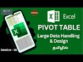 Pivot Table Design Data Analysis Advanced Microsoft Excel 365 In Tamil