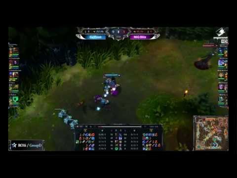 CJ Frost vs MiG Blitz (Game 2) - OGN LOL Champions Summer 2013 Round 16