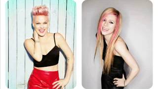 Pink &amp; Avril Lavigne mashup ~ &quot;Wish You Were Less Than Perfect&quot;