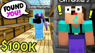 IF YOU FIND ME, TAKE $100,000! (Minecraft FACTIONS)