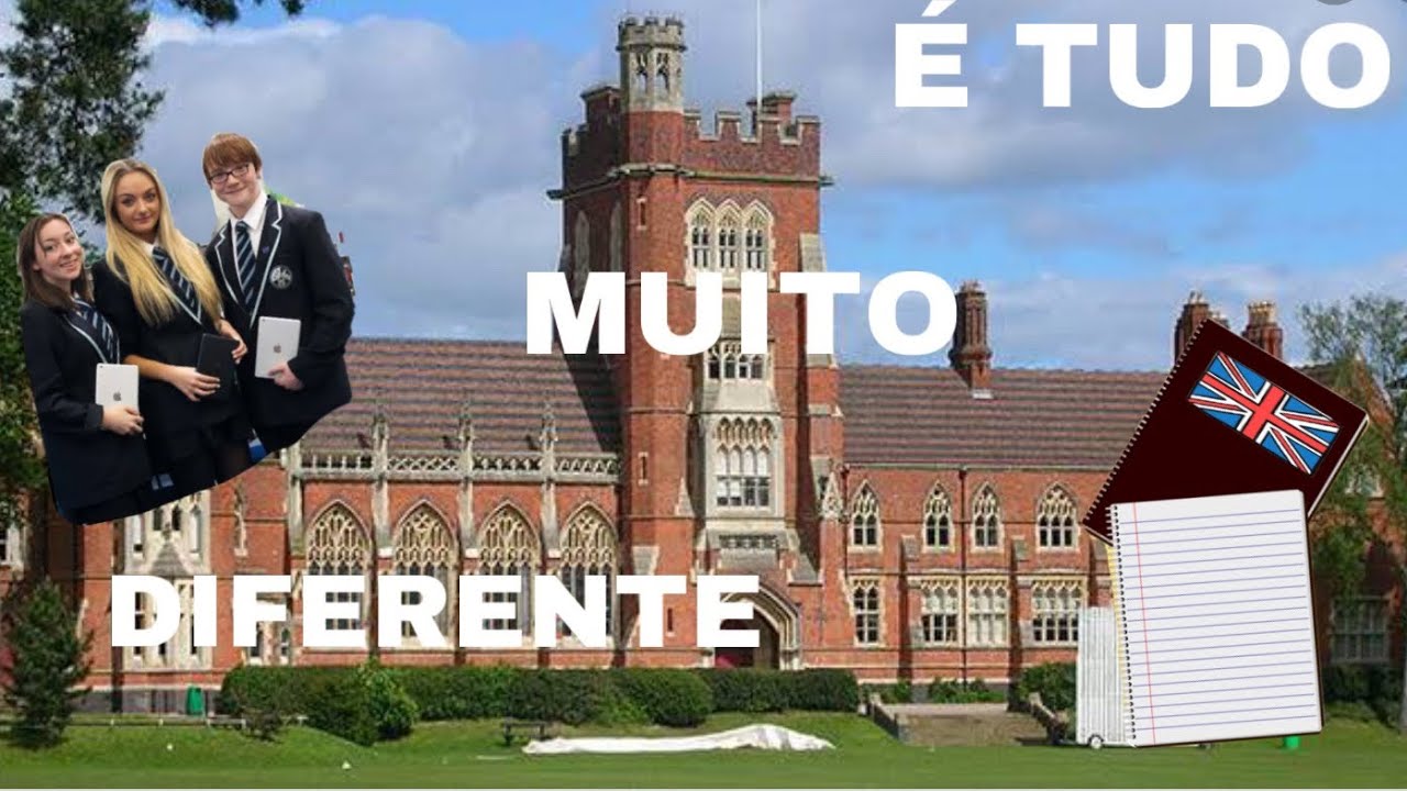 COMO É UMA ESCOLA NA INGLATERRA? + PRIMEIRO DIA DE AULA NA ESCOLA BRITÂNICA (gravei tudo)