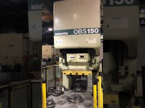 165 Ton Komatsu Gap Frame Press