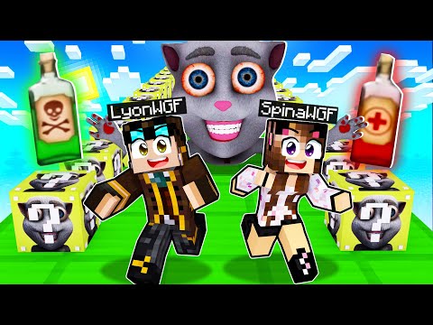 CORSA DEI LUCKY BLOCK DI TALKING JUAN SU MINECRAFT!!