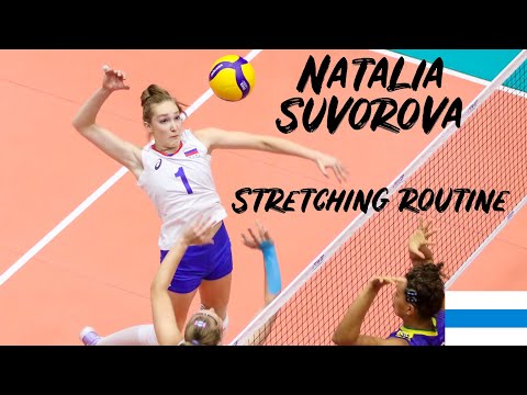 Natalia Suvorova Pre-Match Stretch Routine