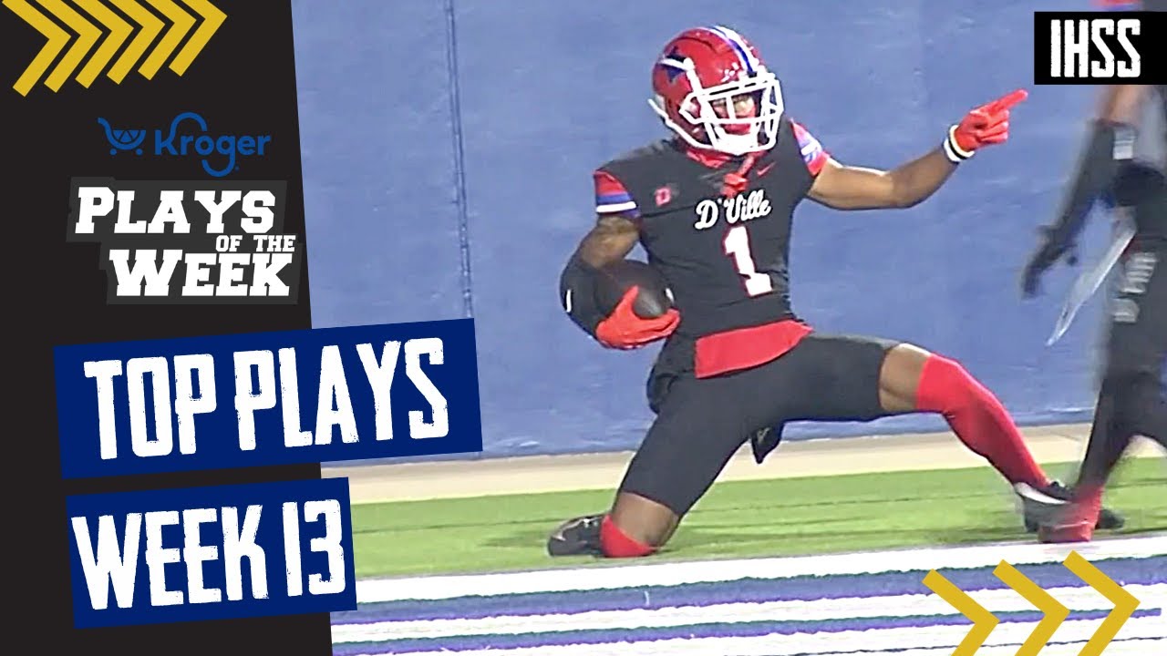 2023 North Texas Area High School Football Plays of The Week: Week 13