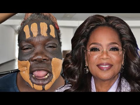 Oprah Winfrey makeup transformation 😱🔥 100 million views 😳