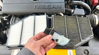 Nissan Altima Mass Air Flow Sensor & Engine Air Filter - Code P0101