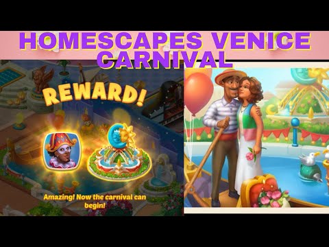 Homescapes Venice Carnival