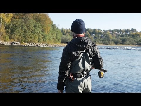 Ljungan, Sweden - salmon fishing