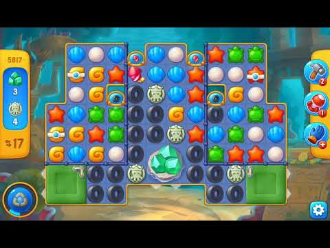 Fishdom 2021 - Level 5817   #playrix #fishdom #gaming