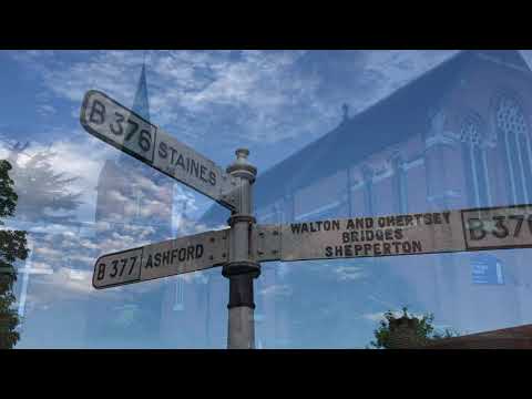 Walking tour of Spelthorne District England