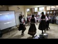Сербский танец под русскую песню "Катюша" 