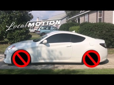 The Genesis Coupe Gets Wheels | Hella Flush Fitment