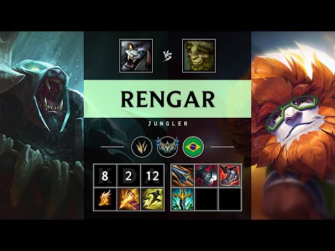 Rengar Jungle vs Ivern - BR Challenger Patch 25.15