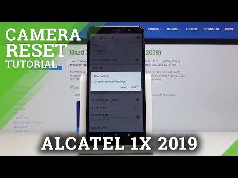 How to Fix Camera in ALCATEL 1X 2019 - Reset Camera Settings