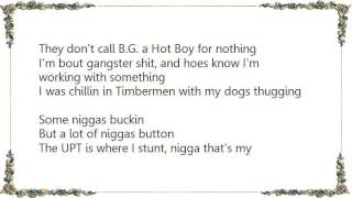 B.G. - Thug&#39;n Lyrics