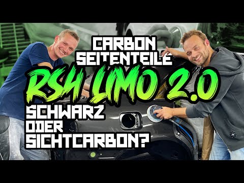 RS4 Limo 2.0 - Schwarz oder Sichtcarbon? Wir schleifen die Carbon Seitenteile! #19 | Philipp Kaess |