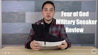 Review: Fear of God Military Sneaker by Jerry Lorenzo