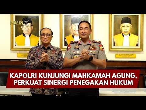 PBM UPDATE: KAPOLRI KUNJUNGI MAHKAMAH AGUNG, PERKUAT SINERGI PENEGAKAN HUKUM 14/10/26 (19.24)