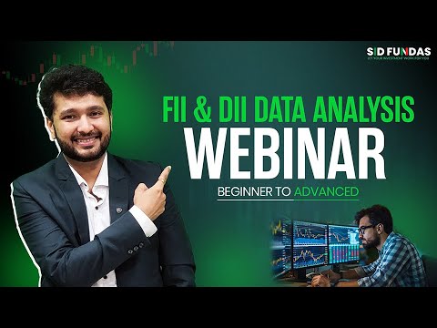 FII and DII Data Analysis Webinar l A to Z