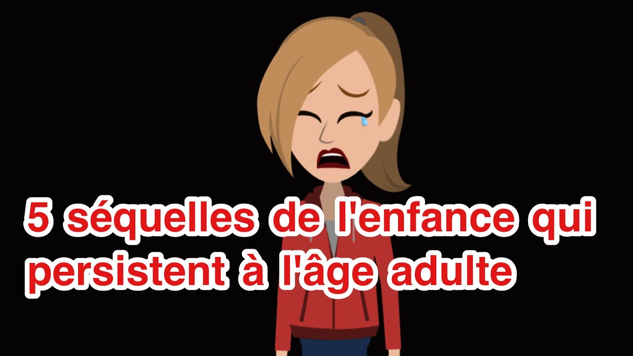 Séquelles du stress de l'enfance