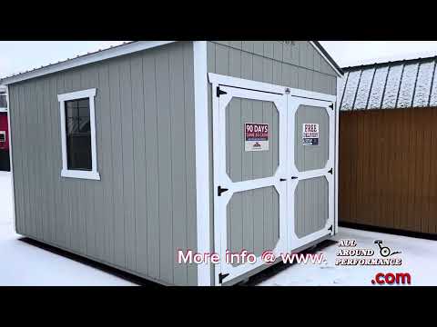 2024 Barnyard Outfitters Utility Dormer Shed in Arcade, New York - Video 1
