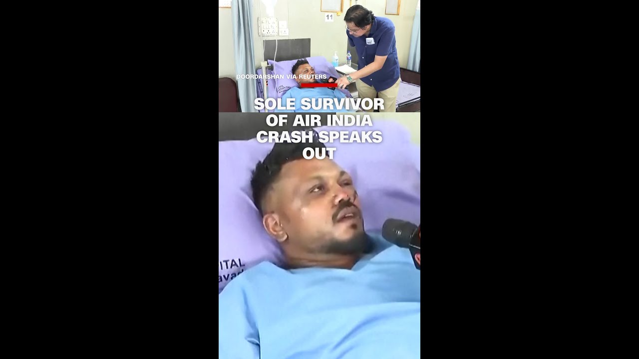 Sole survivor of Air India crash speaks out