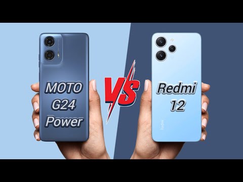 Moto G24 Power vs Redmi 12