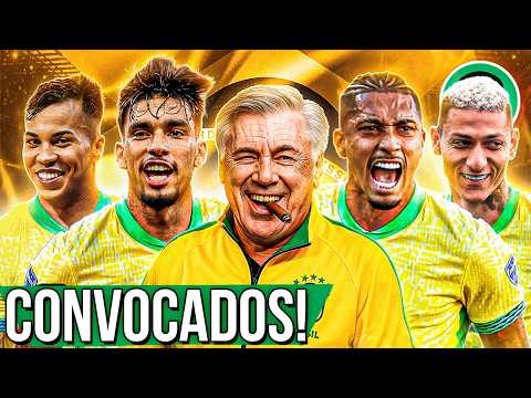 ♫ OS CONVOCADOS DA SELEÇÃO DO ANCELOTTI! | Paródia Não Era Love - Luan Pereira, MC Tuto e Grelo