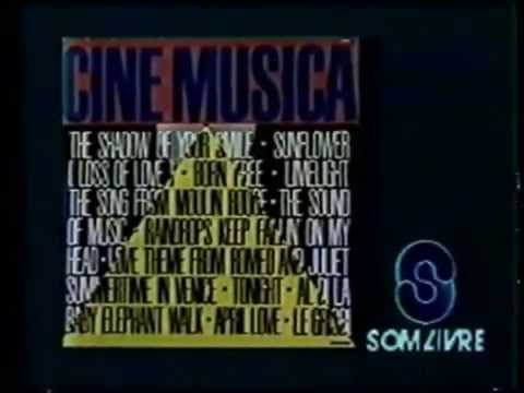 Comercial do LP 'Cine música' (1988)