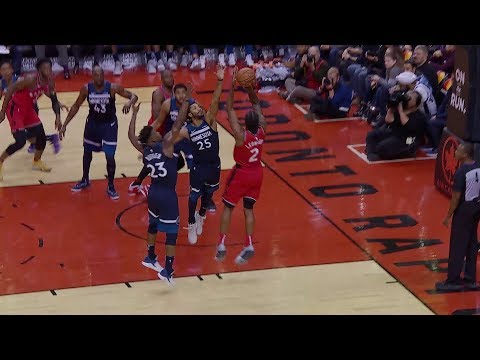 Raptors Highlights: Kawhi Drills Jumper Over Rose - October 24, 2018