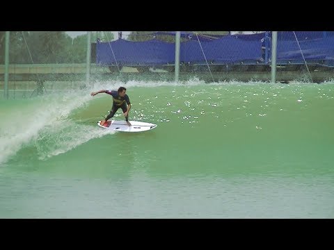 Jeremy Flores Surfing at the Surf Ranch (Wave Pool)