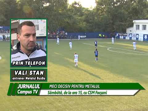 MECI DECISIV PENTRU METALUL