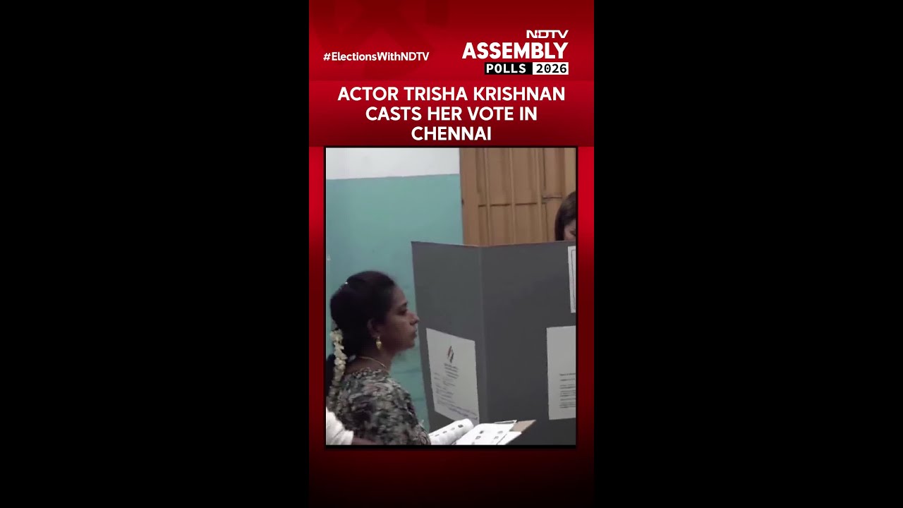Tamil Nadu Assembly Elections 2026: Actor Trisha Krishnan Casts Her Vote In Chennai