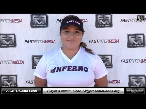 2023 Celeste Leon 4.3 GPA Outfield and Third Base Softball Skills Video - San Jose Strikkers
