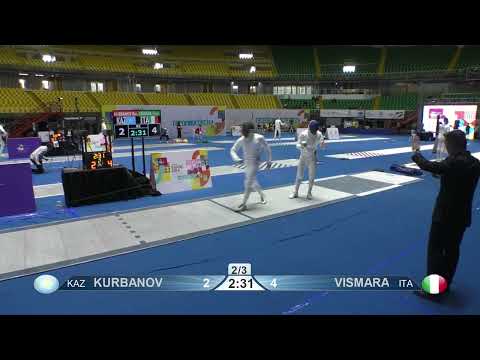 2023 113 T08 01 M E Individual Cali COL GP BLUE VISMARA ITA vs KURBANOV KAZ