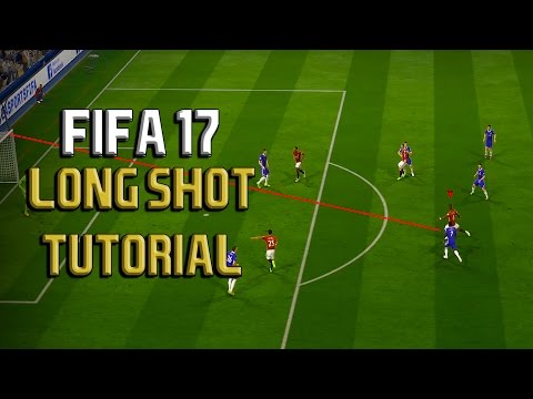 Fifa 17 LONG SHOT Tutorial: THE SECRET TO SCORING LONG SHOTS
