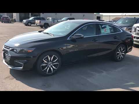 2018 Black Chevy Malibu LT black at Dale Howard Auto Center in Iowa Falls