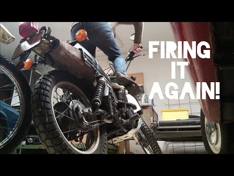 comment demarrer une xt 500