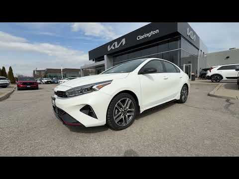 2024 Kia Forte in White for sale at Clarington Kia in Bowmanville, ON